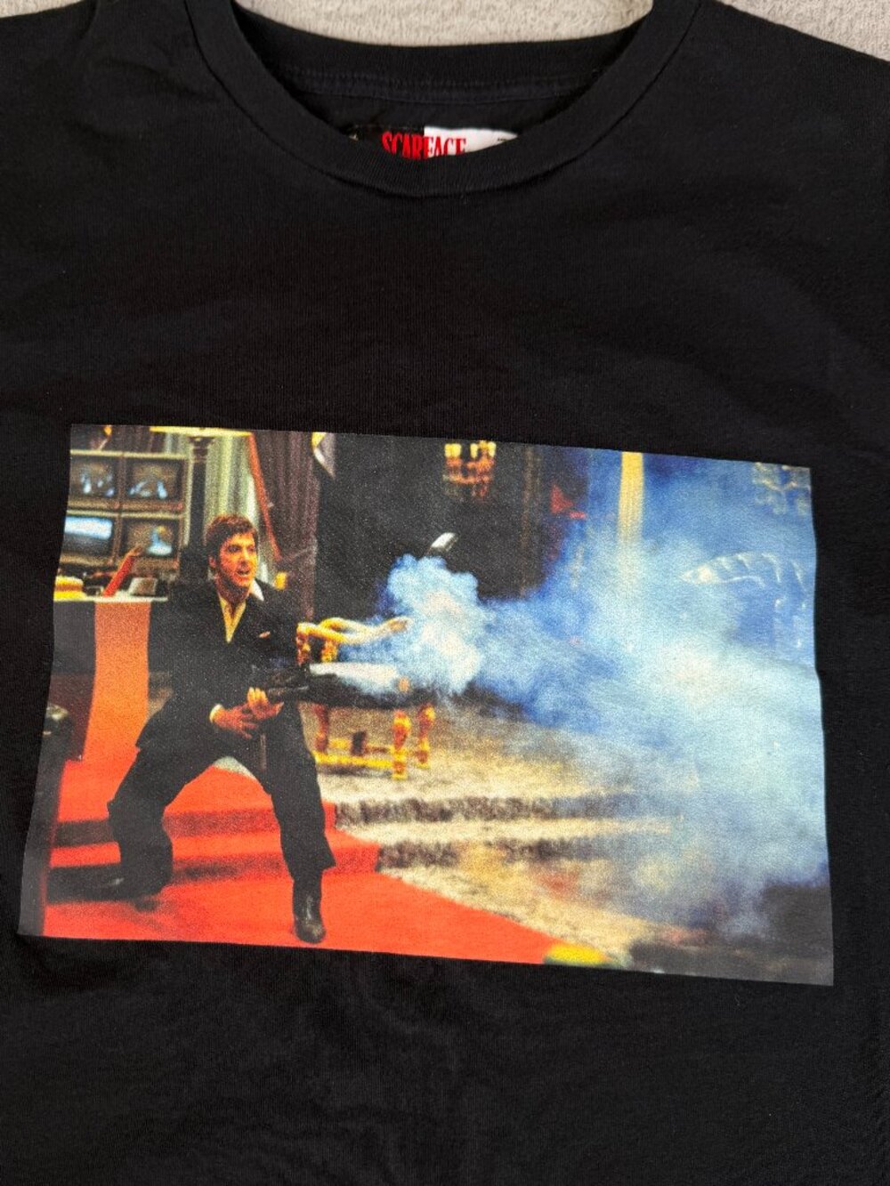 Scarface T Shirt Mens Large Black Shoe Palace Graphic